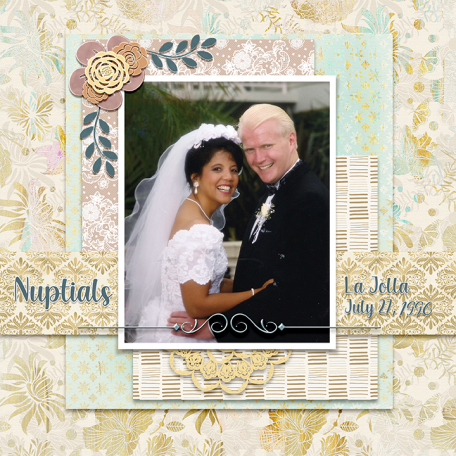 ABC All About Family - Letter N - Nuptials