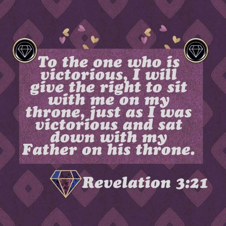Bible journaling  - sit with me on my Father's throne