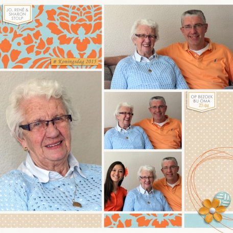 King's Day at Grandma's