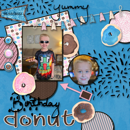 Birthday Donut