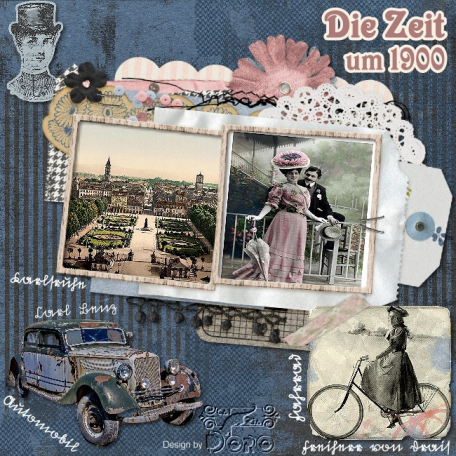 Die Zeit um 1900 - The Time around 1900