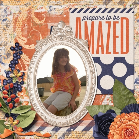 Prepare to Be Amazed by Maria Hooley DigitalScrapbook Digital