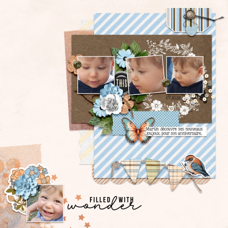 Filled with wonder by AMarie Charp | DigitalScrapbook.com Digital ...