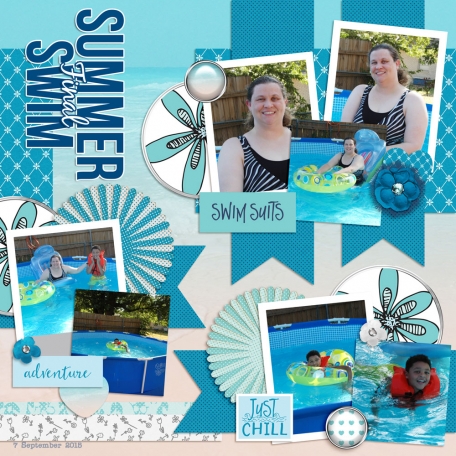 Family Album 2015: Final Summer Swim