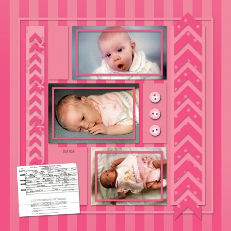 All About Me Album {Tina}: Birth, Page 2