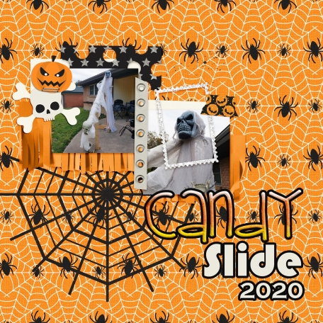 Family Album 2020: Halloween Pandemic Candy Slide