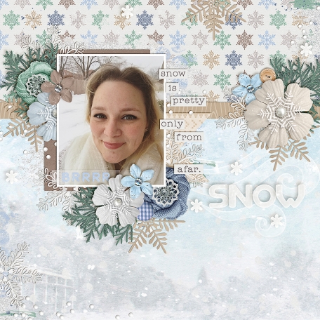  Snowy Selfie by Catherine Wagner | DigitalScrapbook.com (Pixel Scrapper ...