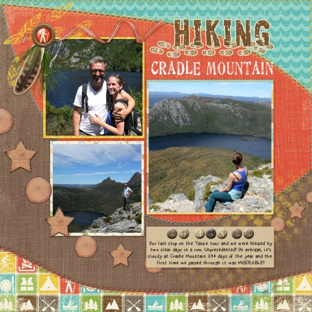 Hiking Cradle Mountain