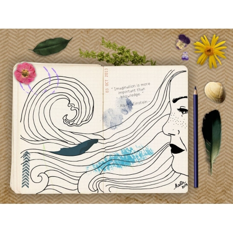 Art journaling