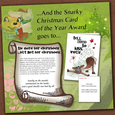 Snarky Christmas Card Award 2020