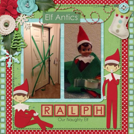 Ralph, our Elf on the Shelf