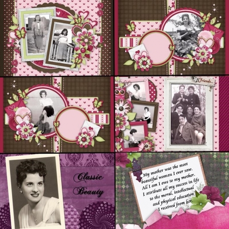 50th Anniversary Scrapbook for My Parents - Mom6