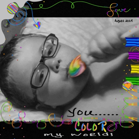 You color my world