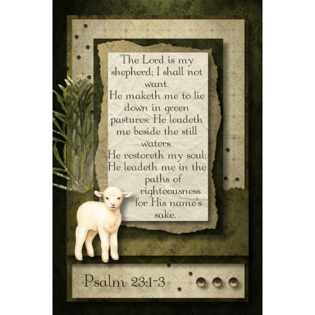 Psalm 23:1-3