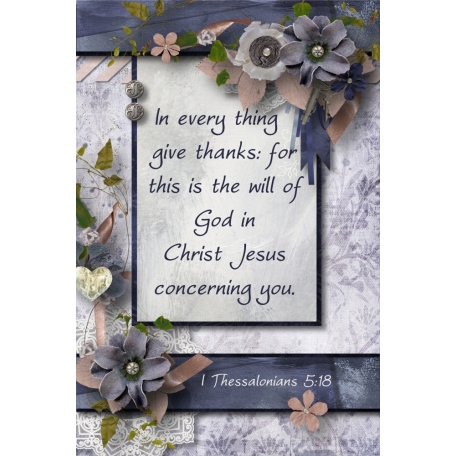 I Thessalonians 5:18