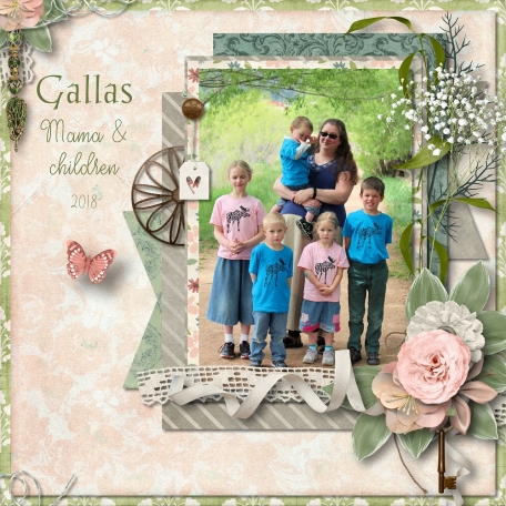 Gallas; Mama and Children