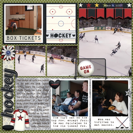 2007 Hockey Box Seats