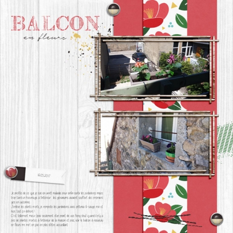 Balcon en fleurs