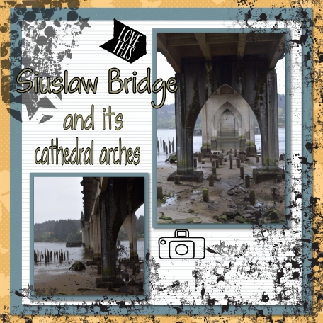Siuslaw Bridge in Florence, OR
