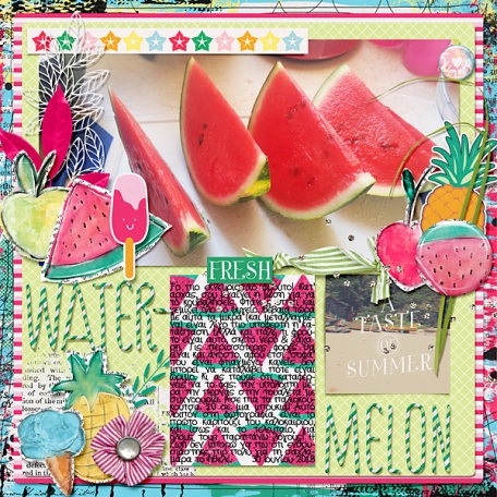 Fresh watermelon