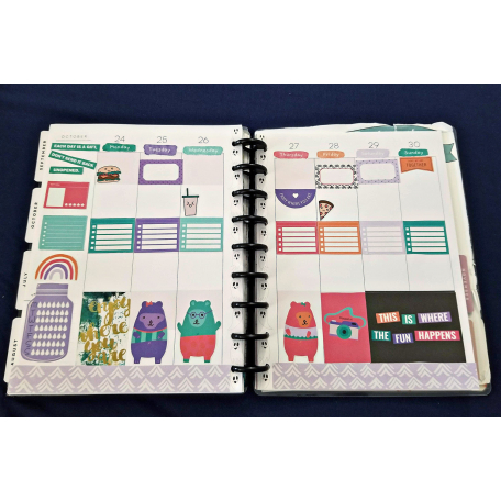 The Good Life - November 2022 planner spread