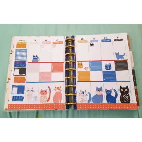 For the Love of Cats planner