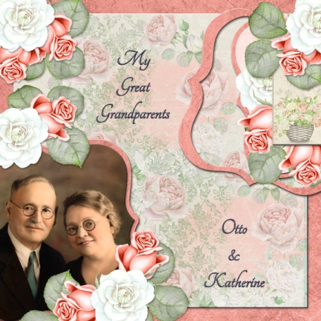 My great grandparents - Otto & Katherine