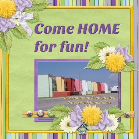 Come HOME from fun!