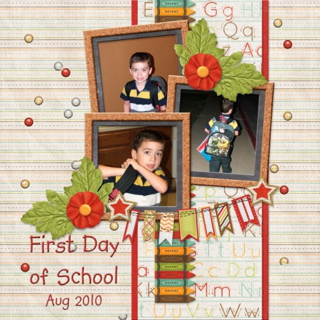 First Day of School - Aug 2010 (sheila reid)