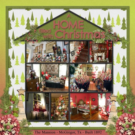 A HOME filled with Christmas (gina)
