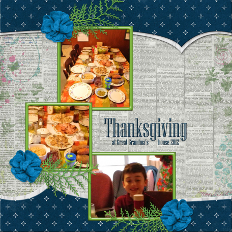 Thanksgiving at Great Grandma's house 2012 (JKemp)