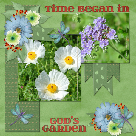 Time began in God's Garden (SCR)
