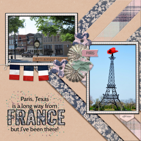 Paris, Texas is a long way from FRANCE ... (billie)