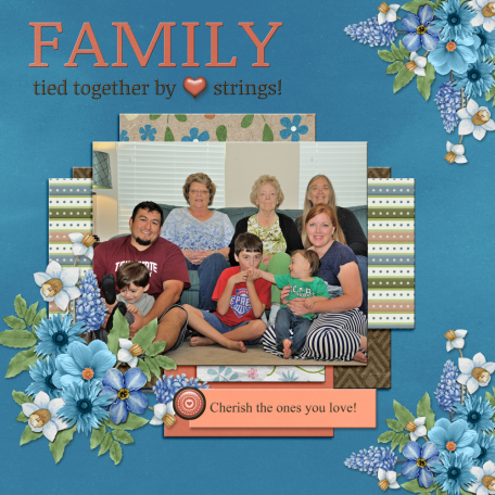 FAMILY tied together by heart strings...6scr