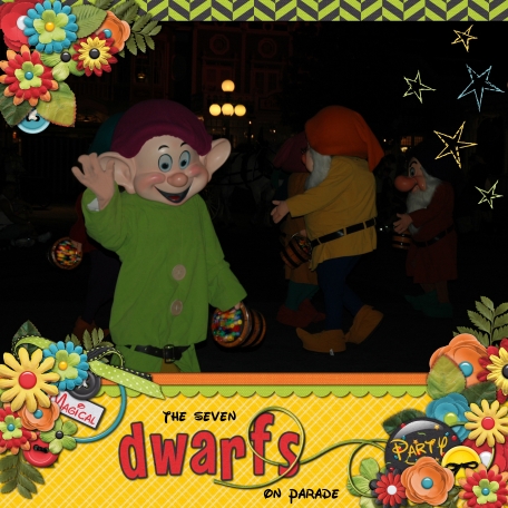 Seven Dwarfs on Parade