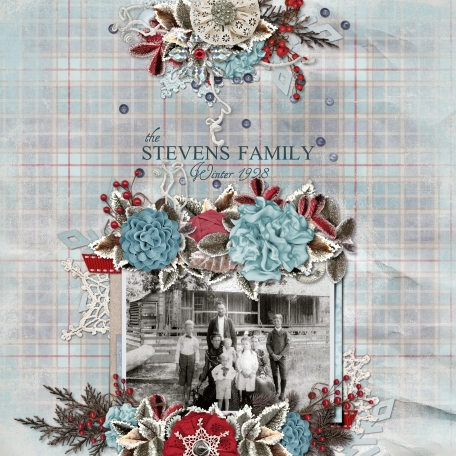 Stevens Family - Winter 1928