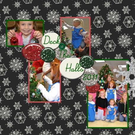 Deck the Halls-Girl Scout Style