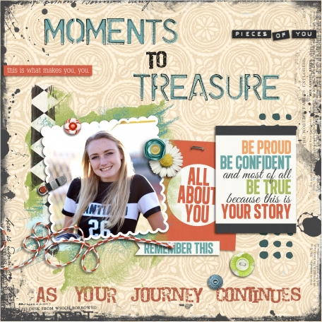 Moments to Treasure (Megan's Book Cover)