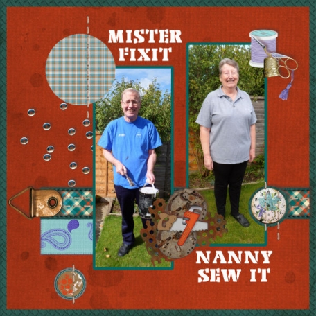 Mister Fixit and Nanny Sew It