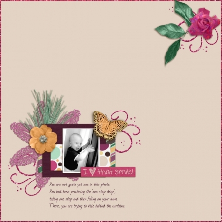 Love that smile (Rosy Posy)