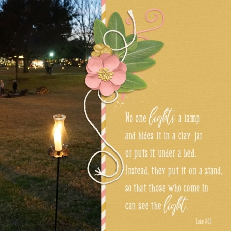 Light (Scripture challenge)