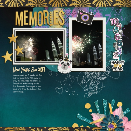 Memories New Year's Eve 2013 (Count Down)