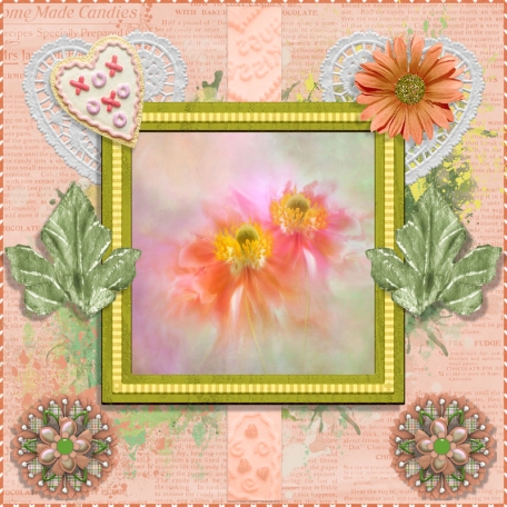 Spring Flowers layout