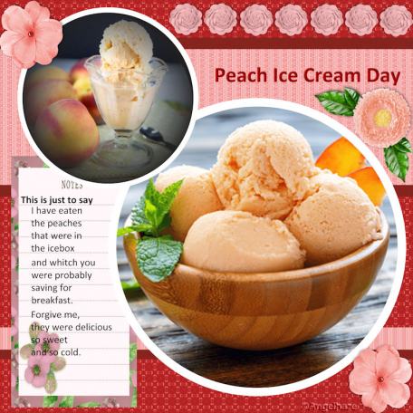 The Peach Ice Cream Day