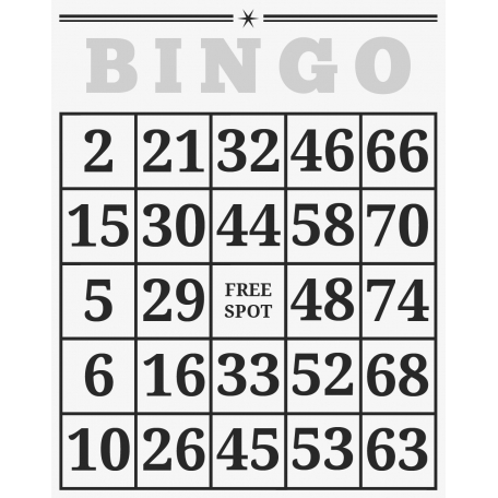 At The Fair - Bingo Card - Template graphic by Elif Şahin ...