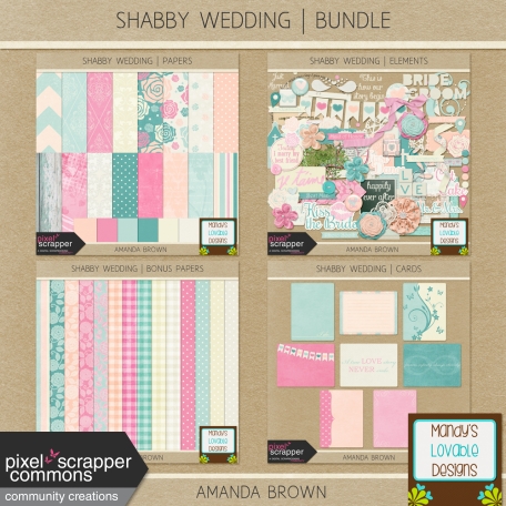 Shabby Wedding - Bundle