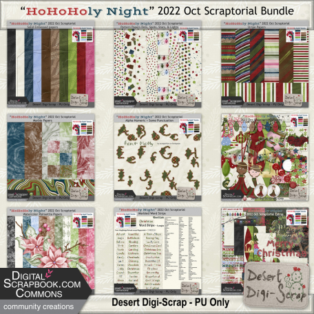 Scraptorial 5 - HoHoHoly Night Bundle