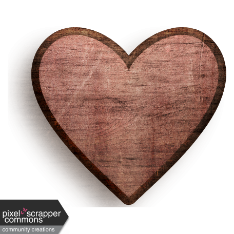 PS Blog Train February 2021 - Wood Heart