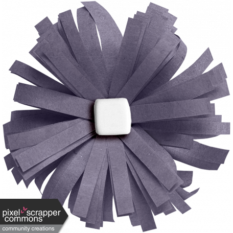 Amity Purple Paper Flower