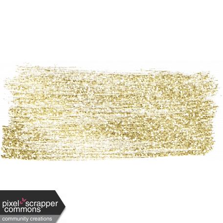 Amity Gold Glitter Paint 